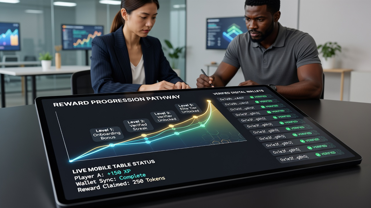 Mobile Live-Tischspiele mit Wallet-Integration und Belohnungsstufen